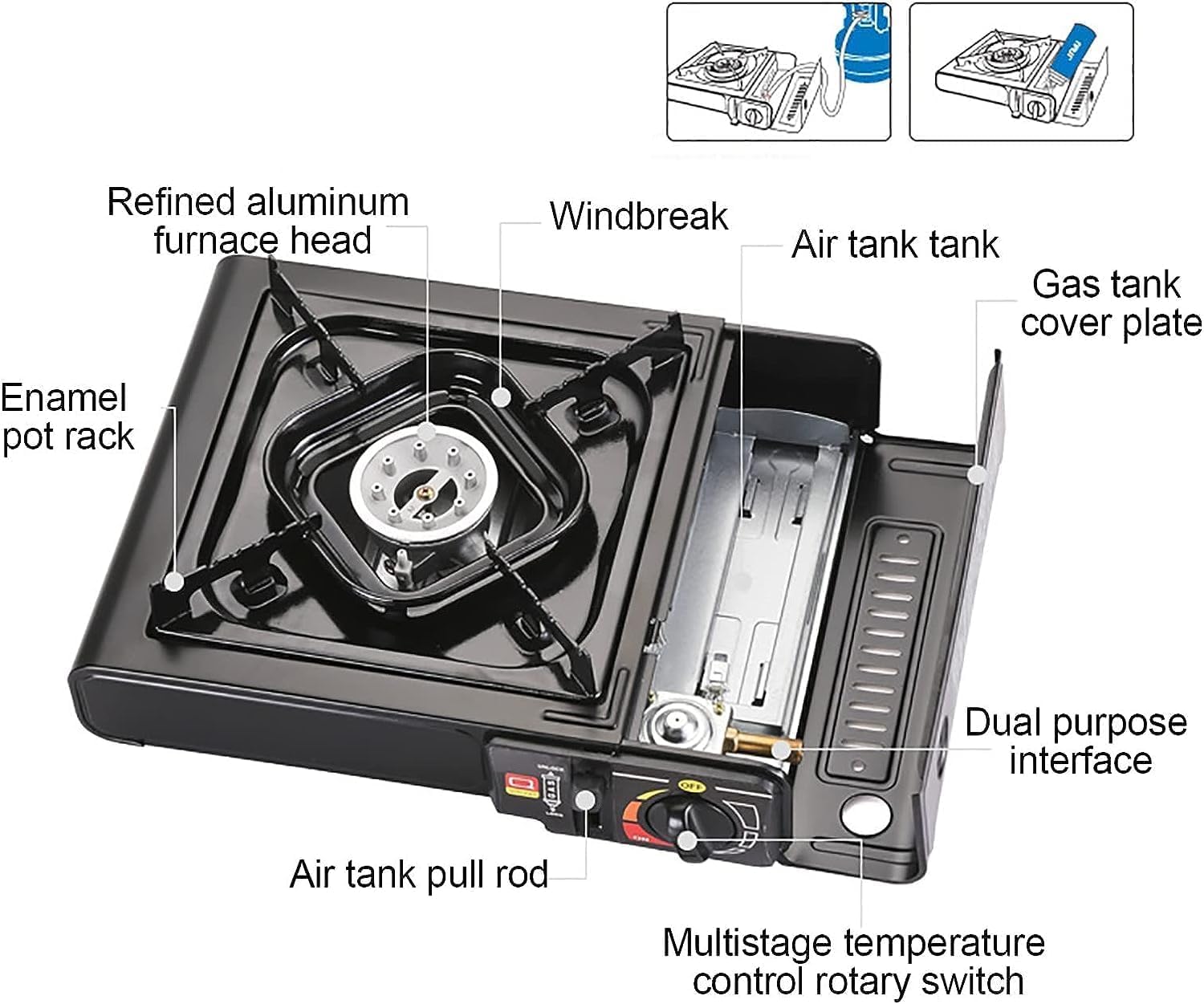 PORTABLE GAS STOVE