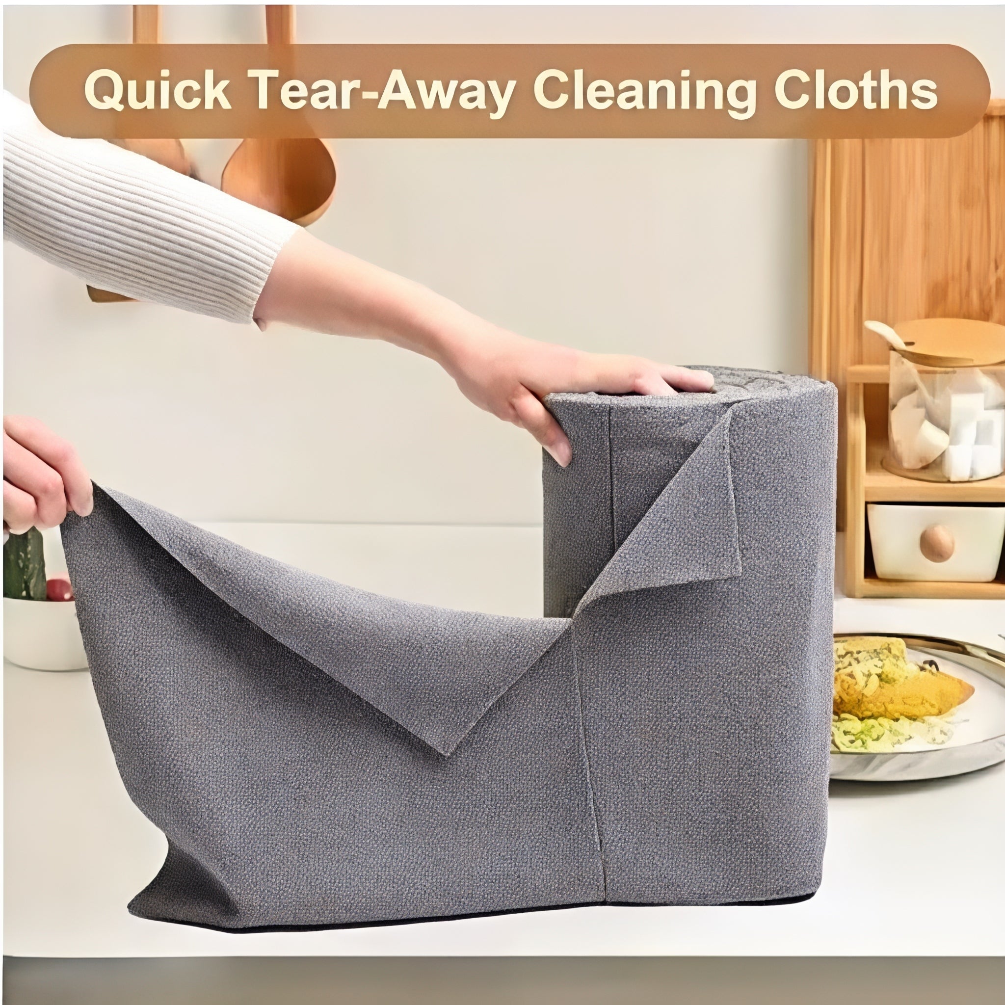 Microfiber Cleaning Cloth Roll