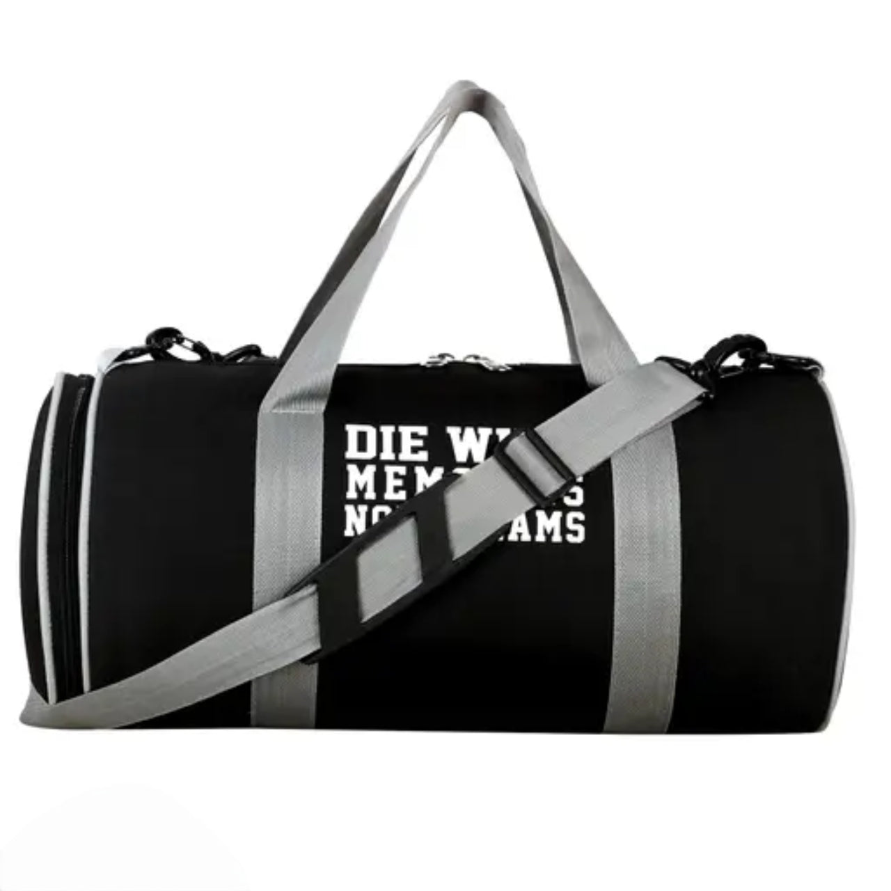 gym bag with saparete shoe compartment
