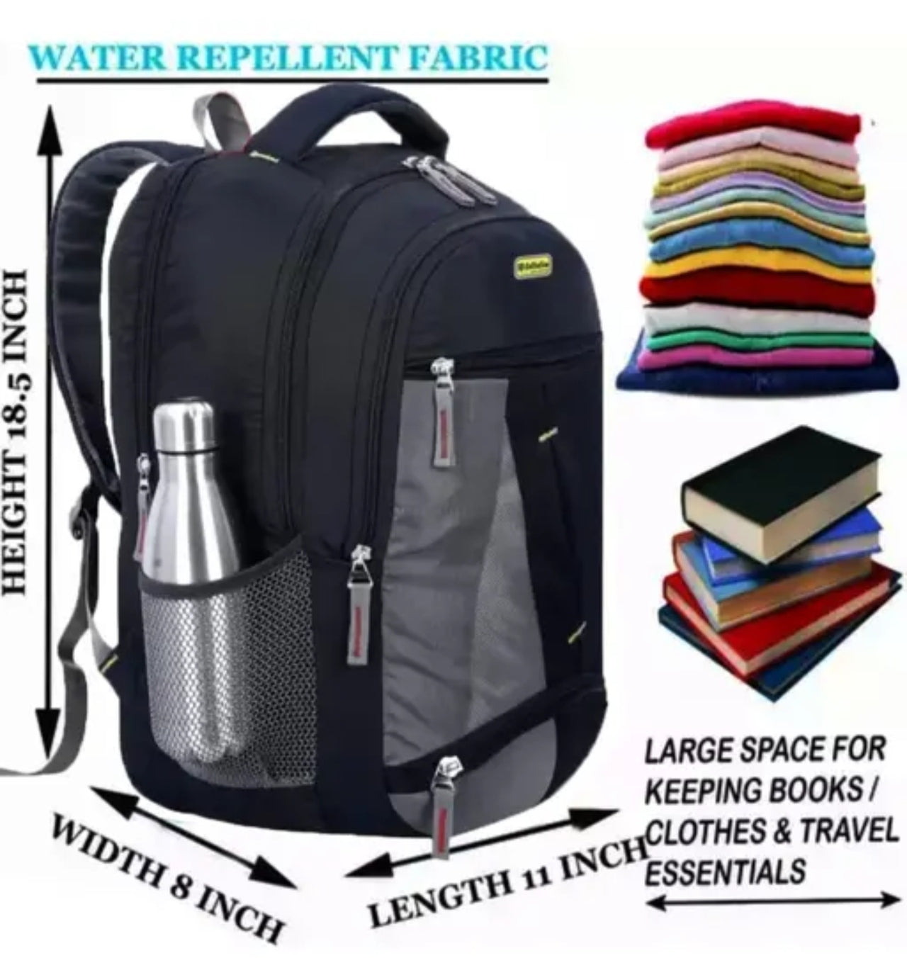 tricolor 34Llarge 5th to 10th class casual school